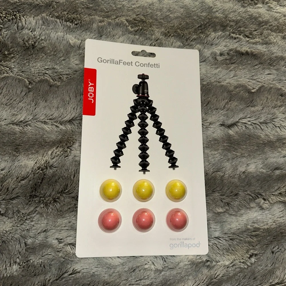 BRAND NEW ‘Joby’ gorillafeet confetti